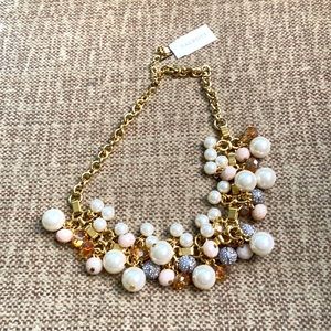 NWT Estate Talbots Costume Bib Necklace 20in